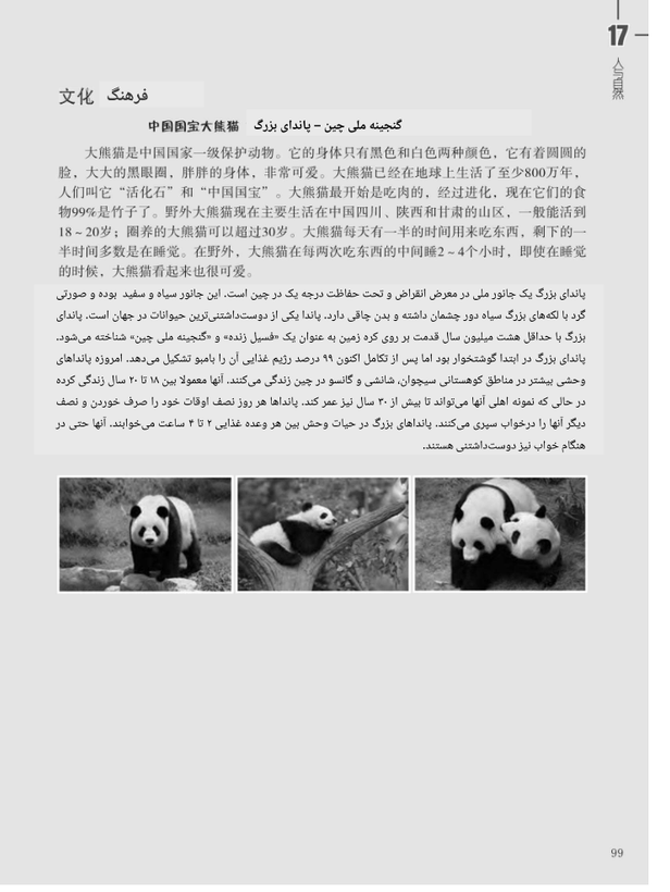 کتاب زبان چینی دوره استاندارد HSK 4 (ترجمه فارسی) (سیاه و سفید)
